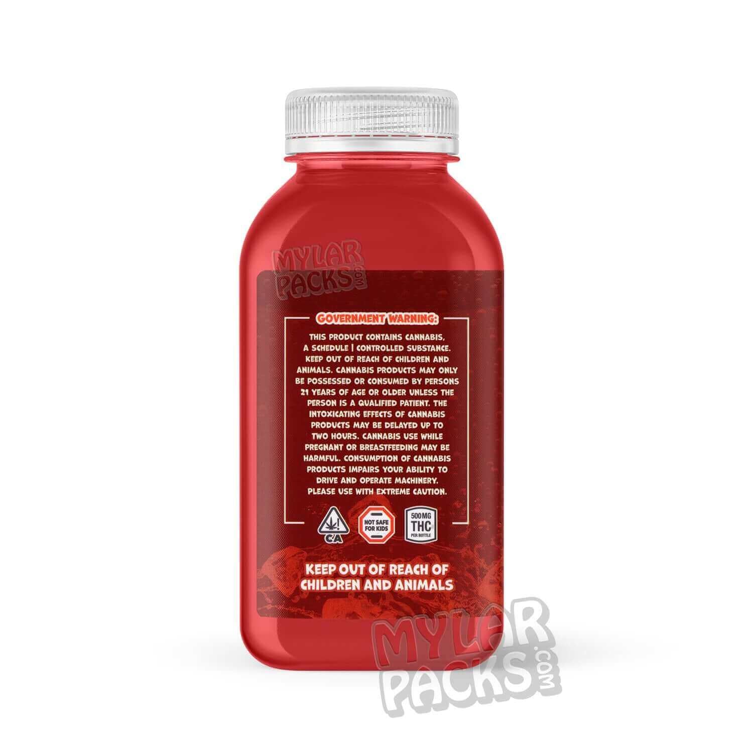 420 Kush Kool Aid Cherry Sticker | 500mg Infused Label – MylarPackaging.com